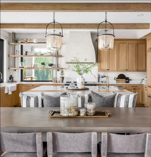 Main-floor remodel by Reschka Design Build in Oakland County Michigan