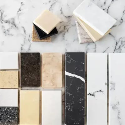 Luxury countertops premium finishes kitchen remodel in Birmingham Michigan by Reschka Design Build