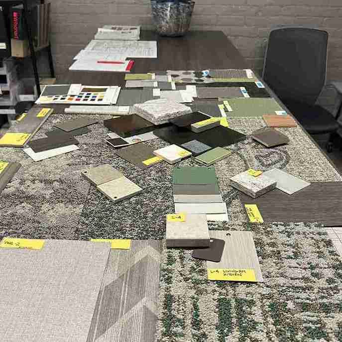 Design consultation at Reschka Design Build in Troy Michigan