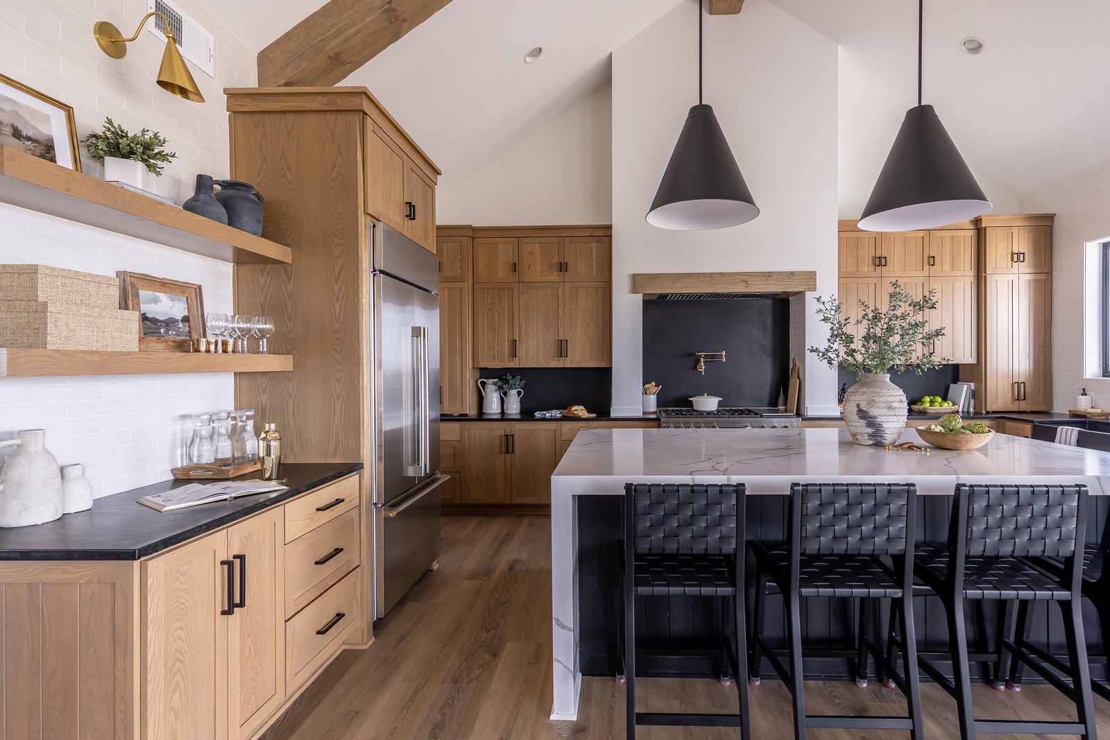 Hawthorn + Remodel bathroom cabinets by Reschka Design Build