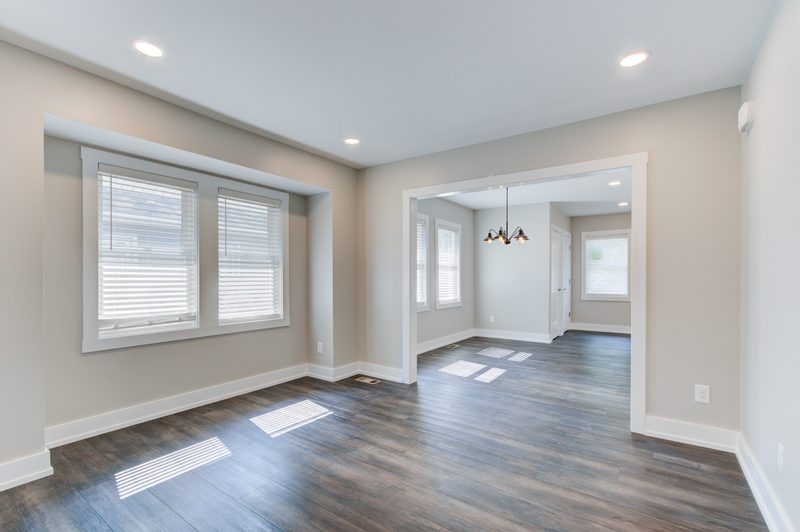 Hazelhurst + Remodel living space by Reschka Design Build