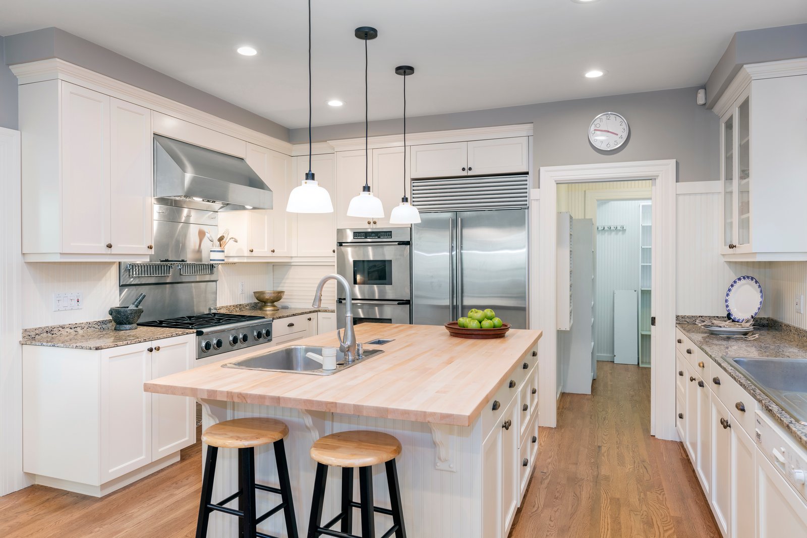 Heritage + Charm elegant kitchen remodel by Reschka Design Build